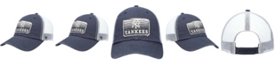 '47 Brand Men's Navy New York Yankees Lake Shore Patch Clean Up Trucker Snapback Hat